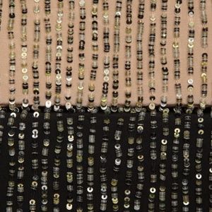 Eileen Fisher Rare Dress Sequins Beads Rivulet Silk $398 NWT